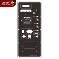 Rétro Mobile Rechargeable Toit CHARIOT Tampon Basse Simple 10 Pouces BT BATTERIE Guitare DJ BAFLE CAIXA Acoustique Audio Haut-Parleur