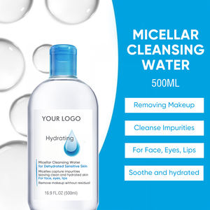 Desmaquillante de <span class=keywords><strong>agua</strong></span> <span class=keywords><strong>micelar</strong></span> para <span class=keywords><strong>pieles</strong></span> <span class=keywords><strong>secas</strong></span> orgánico personalizado diario sin enjuague - Product Image 3