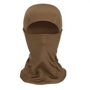 Skimask tasarım kendi tek delik kayak maskesi rüzgar geçirmez motosiklet Balaclava Hood kullanımlık yüz maskesi