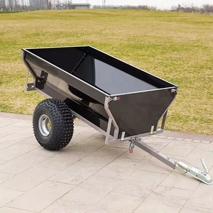 Remorque à bois pour ATV de petite taille avec certificat CE pour utilisation à la ferme et au jardin, remorque à boîte pour ATV galvanisée à <span class=keywords><strong>vendre</strong></span> - Product Image 3