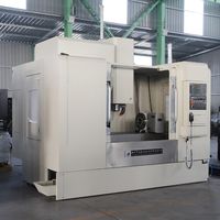 Centre d'usinage vertical à cinq axes robuste Fanuc System à broche unique VMC650, capacité de 24 outils, multifonctionnel