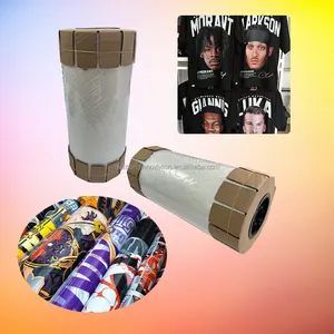 Dtf Double Sided Film 60*100 Mtrs Roll Pet Dtf Film Roll For Digital Printing