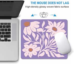 Alfombrilla de Ratón Ultra Densa con Base Gruesa, Diseño Estético Artístico, Multifuncional, para Uso Durante Todo el Día - Product Image 1