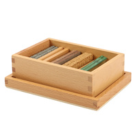 Tablettes thermiques Montessori en bois pour enfants, jouet éducatif Montessori sensoriel