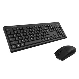 iFound Keyboard <b>Mouse</b> Combo 104 Keys Wired Standard English Layout For Office School Use - Product Image 1