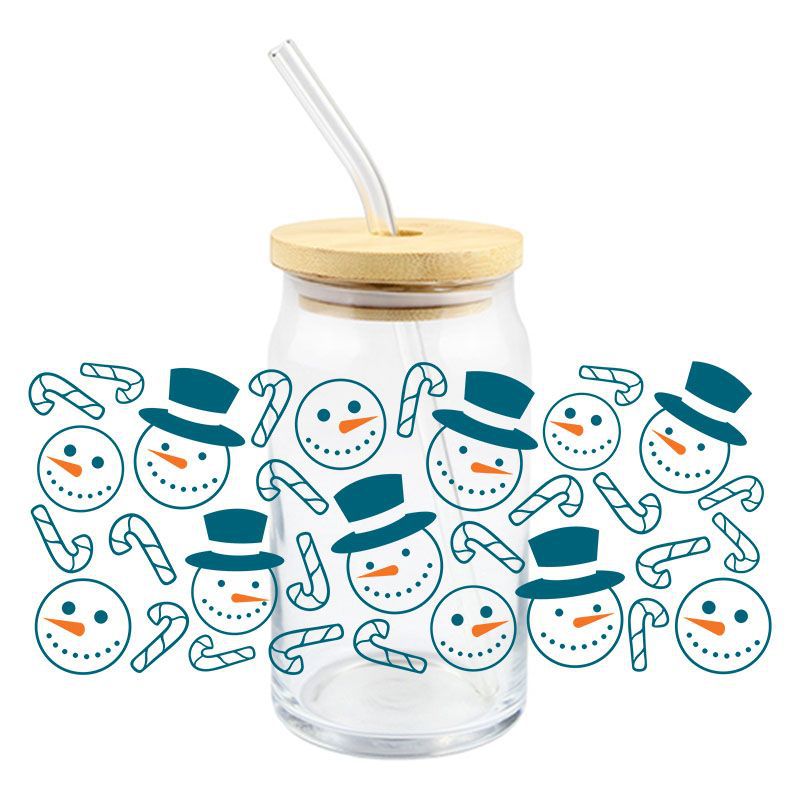 decals for snow globe cup