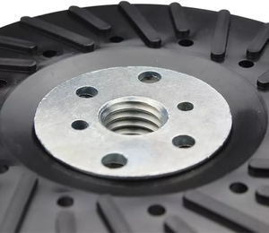 Satc 50 cái/carton 4.5 \ "x 5/8 \"-11 nhựa sợi đĩa Máy mài góc gân ủng hộ pad làm bằng thép gốm không gỉ chà nhám - Product Image 6