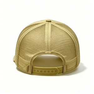Gorra Trucker Personalizada con Logotipo, Parte Delantera de Gamuza y Parte Trasera de Malla, Parche de Cuero ACE, Gorra Trucker Vintage, Transpirable, Deportiva, para Verano - Product Image 4