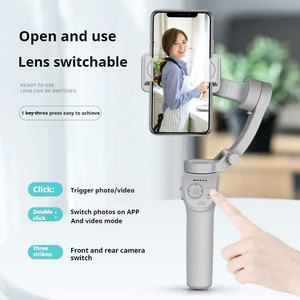Stabilisateur de cardan <span class=keywords><strong>motorisé</strong></span>, support de téléphone intelligent AI, suivi automatique du visage, cardan automatique, capteur de caméra 360°, bâton de selfie, <span class=keywords><strong>trépied</strong></span> - Product Image 5