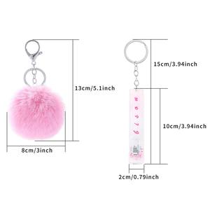 Porte-monnaie en plastique, Clip de carte, porte-clé, extracteur de carte de crédit, porte-clé pour ongles longs, vente en gros, Offre Spéciale - Product Image 6