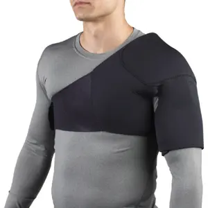 Custom Compression Shoulder Support Brace Latex Free Adjustable Compression Straps Manufacturer For Post-Surgery Recovery