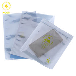 Sac de blindage ESD métallisé à fermeture sécurisée pour la protection des puces IC précieuses pour les composants électroniques - Product Image 4