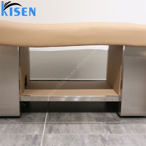 KISEN Mobilier de salon moderne en PVC, lit de lavage vert clair avec appui-tête intégré et éponge haute densité - Product Image 6
