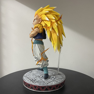 Figura de Anime de PVC de 25CM, estatua de dragón <span class=keywords><strong>Super</strong></span> <span class=keywords><strong>Saiyan</strong></span> 3 Gotenks, modelo de figurita de colección, estatua de personaje de dibujos animados, modelo de juguete - Product Image 4