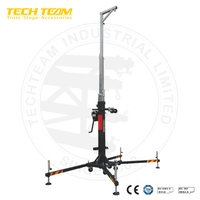 6,5 m 200kg MT-650S manivela soporte array levantar altavoz de Torre