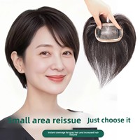 LONGFOR Perruque courte en cheveux naturels chinois pour femmes, base mono, volume naturel sans couture, couvre les cheveux gris, fournisseur de premier plan
