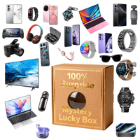 Caja Misteriosa de Electrónica Avanzada, 5 Piezas, Dispositivos de Alta Gama, Reloj, Teléfono Inteligente, Tableta, Auriculares, Caja Ciega de Electrónica al por Mayor
