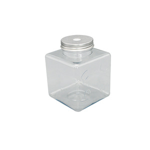 Botella cuadrada de PET para bebidas con tapa de rosca transparente de 500 ml para envasado de bebidas - Product Image 5