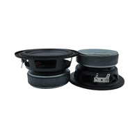 Haut-parleur large bande Hi-Fi étanche IPX7 à aimant externe de 25 mm, 4 ohms, 25 W, avec bord en caoutchouc rond de 4 pouces pour enceinte Bluetooth