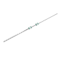 Rail de guidage linéaire ultra-précis Fulex MGN5C ±0,5μm, mini-glissière linéaire pour la fabrication de semi-conducteurs