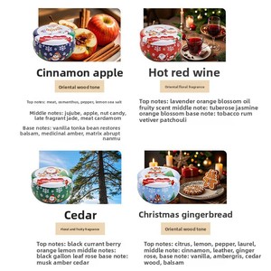 Christmas Limited Edition Scented <b>Candles</b> Christmas Party Decoration <b>Candle</b> Gift Box Soy Wax Christmas <b>Candles</b> - Product Image 6