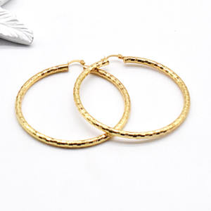 18k金皮廷新设计女性金箍耳环E0183 - Product Image 6