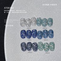 SEEKAA 2026 Nouveau Kit de Gel à Ongles 6 Couleurs Effet Diamant Brisé, Gel UV Non Toxique Longue Durée de Haute Qualité pour Salon, Vente en Gros ODM/OEM