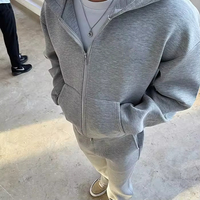 Survêtement de Jogging Oversize Personnalisé pour Homme, Ensemble de Pantalon de Survêtement Ample Décontracté, Fabricants de Vêtements