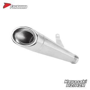 Système d'échappement complet pour moto Kawasaki H2 <span class=keywords><strong>H2R</strong></span> H2SX, <span class=keywords><strong>prix</strong></span> de gros usine Forsound, en titane coloré effet flamme, tuyau de course - Product Image 4