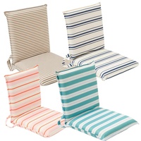 Chaises longues de plage portables personnalisées pour l'extérieur, siège inclinable rembourré pour le sol, le camping et la pelouse avec équipement réglable