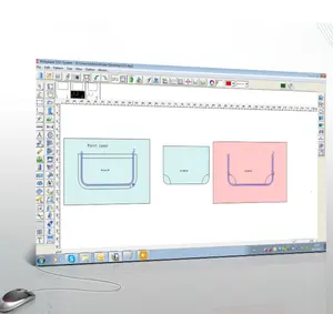 Design de padrão do sistema de autosew richpeace, analisador de custos, processamento de cotação, plano de corte