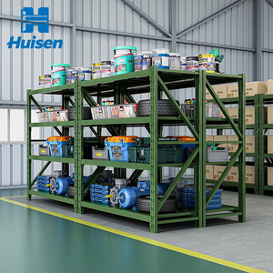 Estanterías de Almacenamiento Industriales de Acero de Alta Densidad para Trabajo Pesado, Estanterías Apilables para Sistemas de Almacenamiento en Almacenes - Product Image 3