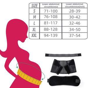 Le donne incinte indossano il supporto per la schiena gravidanza 3 In 1 cintura <span class=keywords><strong>di</strong></span> supporto per il ventre brace allevia la lombalgia - Product Image 4