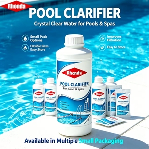 Gel Clarificador Fácil de Usar Rhondachem, Paquete Pequeño, Gel para Agua Clara, Floculación Rápida, Producto Químico para Purificación de Agua de Piscina - Product Image 5