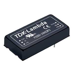TDK PXD 60W Série 60W Convertisseurs DC-DC à sortie simple et double PXD60-24WD12 PXD60-24WD15 PXD60-24WD24 PXD60-24WS05 PXD60-48WS3P3 - Product Image 1