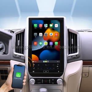 Pantalla de navegación GPS para coche para LandCruiser LC200 16-21 13,6 pulgadas Tesla sistema <span class=keywords><strong>Android</strong></span> con reproductor Multimedia Radio estéreo CarPlay - Product Image 3