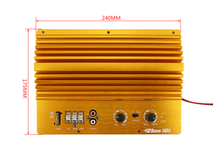 Công suất cao 12V lớp <span class=keywords><strong>AB</strong></span> 600W RMS tự làm loa siêu trầm xe hơi âm thanh stereo <span class=keywords><strong>Board</strong></span> khuếch đại công suất - Product Image 2