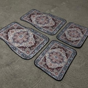 <span class=keywords><strong>Tappetini</strong></span> <span class=keywords><strong>Auto</strong></span> Universali in <span class=keywords><strong>Gomma</strong></span> Personalizzati Anti-Scivolo Anti-Polvere Impermeabili, Set Minimo 1, per Anteriore e Posteriore, Adatti a Benz e BMW - Product Image 4