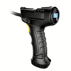 Compresseur d'air sans fil USB avec affichage automatique, gonfleur de pneus de voiture avec lumière d'urgence numérique LED - Product Image 2