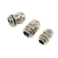 Presse-étoupe métallique à filetage métrique M8 en acier inoxydable SS304 SS316, étanche IP68, pour câbles de 2 à 5 mm de diamètre extérieur