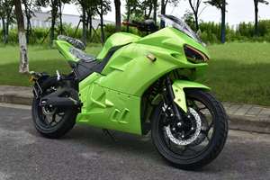 Moto de course à deux roues personnalisable avec moteur moyeu 2000W, batterie lithium, freins hydrauliques avant et arrière, autonomie 120 km - Product Image 4