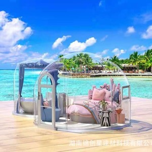 Dôme en polycarbonate avec structure en aluminium, étanche, style moderne, pour camping, jardin, serre - Product Image 5