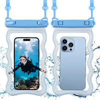 Bolsa Impermeable para Celular con Diseño Nuevo IP68, Bolsa Inflable para Teléfono Móvil de Marca, Popular en 2026