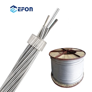 Opgw <span class=keywords><strong>สาย</strong></span>เคเบิลออปติคอล24 Core โหมดเดียวการสื่อสารสายไฟเบอร์ออปติกราคาต่อ<span class=keywords><strong>เมตร</strong></span> - Product Image 1