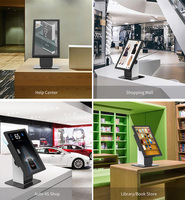 Kiosque interactif de 21.5 pouces Kiosque multi d'enquête d'information de service d'individu d'écran tactile
