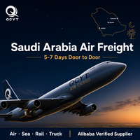 Agente Profesional de Transporte Aéreo de Carga de China a Arabia Saudita con Servicio de Despacho de Aduanas Rápido DDP