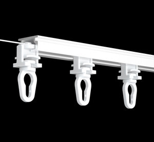Hot Selling Modern S Fold Vorhänge Runner Lange Polyester Track Runners für Home Decoration für Wohnzimmer - Product Image 1