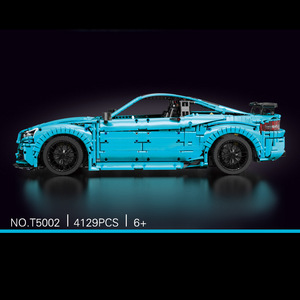 T5002 Mercedes-Benz C63 Sports Car 1:8 Scale ABS Plastic Model <b>Building</b> <b>Block</b> <b>Set</b> Educational Toy for Kids and Teens - Product Image 3