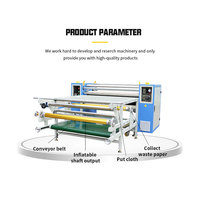 Presse à chaud automatique à rouleaux pour textiles, à base d'huile, 1,7 m, 1,9 m, 2,1 m, pour transfert par sublimation
