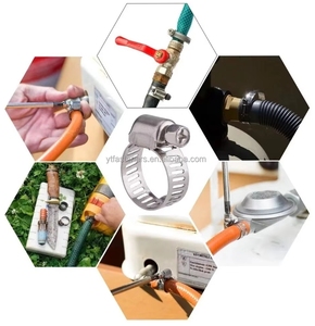 Abrazadera de Manguera Tipo Alemán con Escalera en la Banda, Pulida, Métrica - Product Image 6